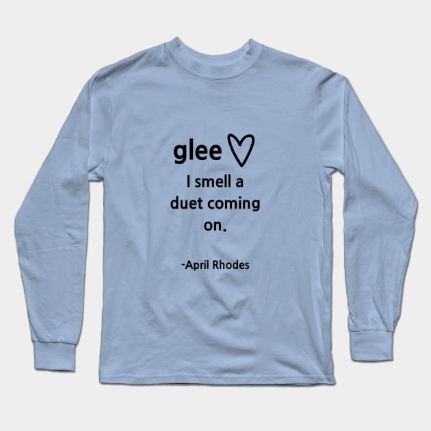Glee/April Long Sleeve T-Shirt by Said with wit